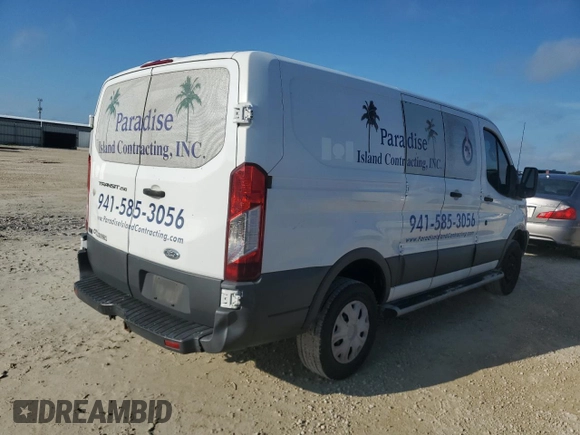 2015 Ford Transit Cargo with VIN 1FTNR1ZM4FKA33992, listed as a Copart auction lot 74308214 with 115,095 mi miles and Salvage Title. Bid and sale history available at DreamBid. Image 3.