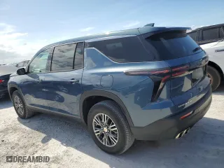 2024 Chevrolet Traverse FWD LS with VIN 1GNEREKS7RJ163900, listed as a Copart auction lot 77169804 with 9,670 mi miles and Salvage Title. Bid and sale history available at carsss.com. Image 2.