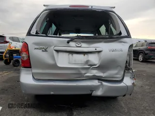 2003 Mazda MPV LX with VIN JM3LW28A330360105, listed as a Copart auction lot 85750964 with 182,129 mi miles and Salvage Title. Bid and sale history available at carsss.com. Image 6.