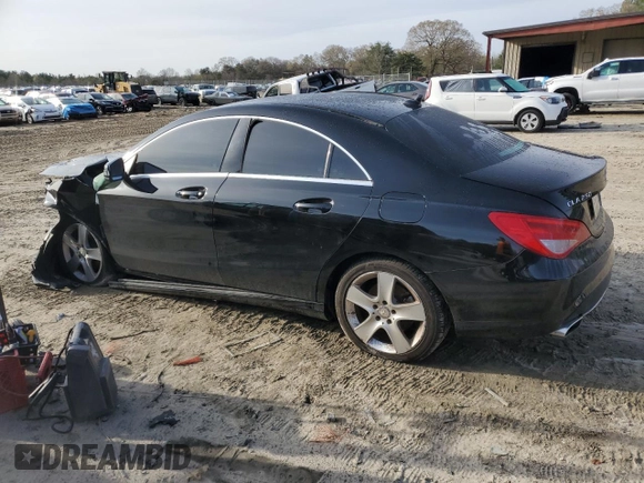 2016 Mercedes-Benz CLA with VIN WDDSJ4GB5GN295460, listed as a Copart auction lot 51209225 with 194,614 mi miles and Salvage Title. Bid and sale history available at carsss.com. Image 2.