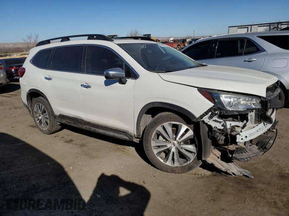 2021 Subaru Ascent Touring with VIN 4S4WMARD7M3412992, listed as a Copart auction lot 46589025 with 34,804 mi miles and Salvage Title. Bid and sale history available at carsss.com. Image 4.
