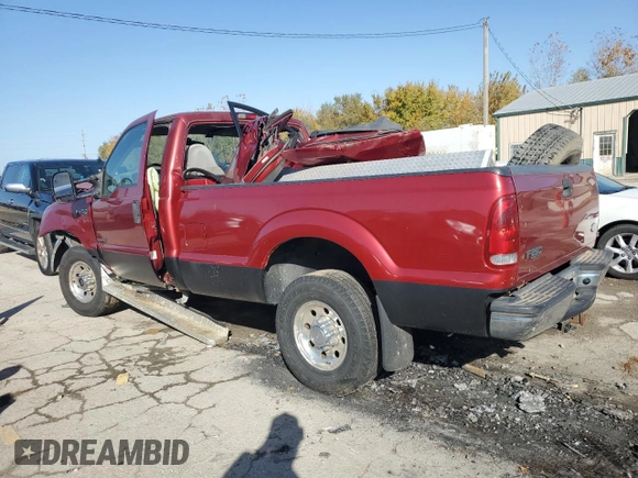 2001 Ford Super Duty F-250 XL with VIN 1FTNF21F11ED51619, listed as a Copart auction lot 77959404 with 342,199 mi miles and Salvage Title. Bid and sale history available at carsss.com. Image 2.