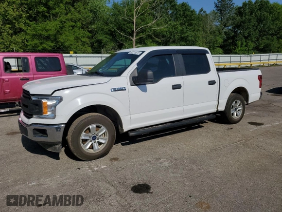 2018 Ford F-150 XL with VIN 1FTEW1CB5JKF02225, listed as a Copart auction lot 52215975 with 120,292 mi miles and Salvage Title. Bid and sale history available at DreamBid. Image 1.