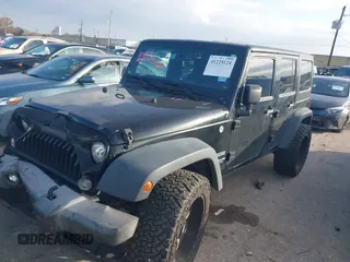 2017 Jeep Wrangler Unlimited Sport with VIN 1C4BJWDG0HL528695, listed as a IAAI auction lot 41229124 with 160,410 mi miles. Bid and sale history available at carsss.com. Image 17.