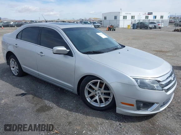 2010 Ford Fusion SEL with VIN 3FAHP0JA1AR327763, listed as a IAAI auction lot 41933656 with 90,517 mi miles. Bid and sale history available at carsss.com. Image 1.