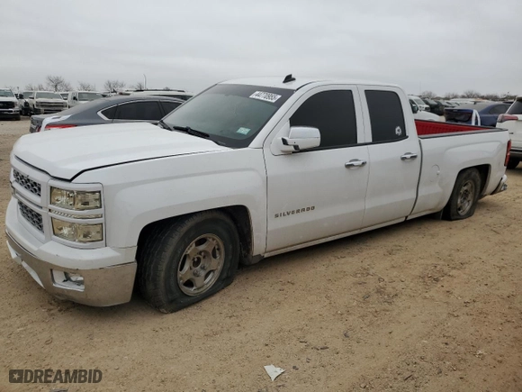2014 Chevrolet Silverado 1500 LT with VIN 1GCRCRECXEZ343746, listed as a Copart auction lot 44770955 with 150,473 mi miles and Clean Title. Bid and sale history available at carsss.com. Image 1.