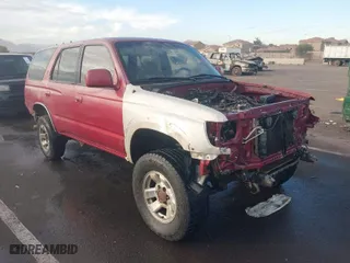 1997 Toyota 4Runner SR5 with VIN JT3GN86RXV0028761, listed as a IAAI auction lot 41210336 with 1 mi miles. Bid and sale history available at carsss.com. Image 1.