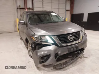 2019 Nissan Pathfinder SV with VIN 5N1DR2MM1KC628212, listed as a IAAI auction lot 41815898 with 139,375 mi miles. Bid and sale history available at carsss.com. Image 6.