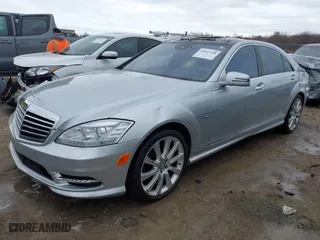 2012 Mercedes-Benz S-Class S 550 with VIN WDDNG7DB2CA456186, listed as a IAAI auction lot 42027448 with 76,997 mi miles. Bid and sale history available at carsss.com. Image 19.