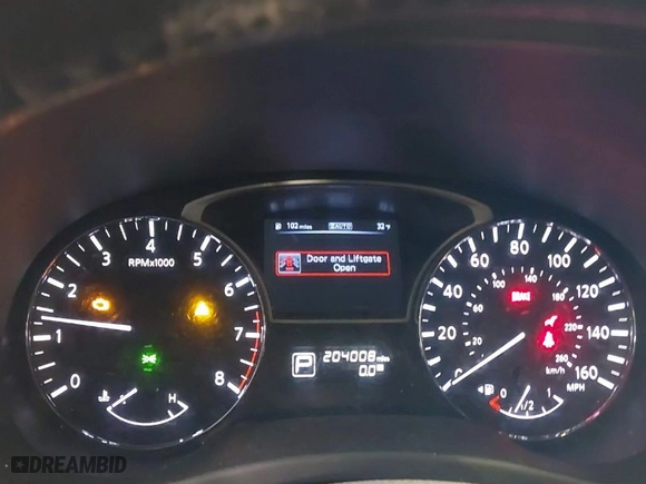 2014 Nissan Pathfinder Platinum with VIN 5N1AR2MM7EC600891, listed as a IAAI auction lot 41550566 with 204,008 mi miles. Bid and sale history available at carsss.com. Image 7.