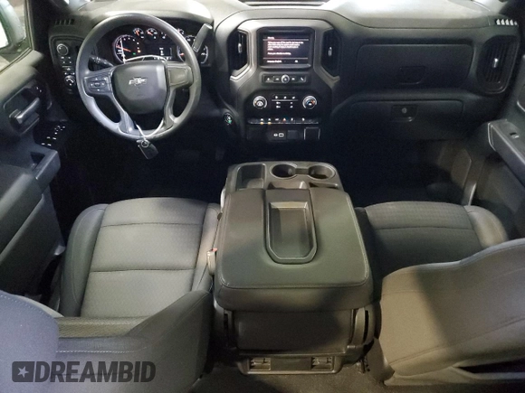2022 Chevrolet Silverado 1500 Custom Trail Boss with VIN 3GCPDCEK8NG625750, listed as a Copart auction lot 81053304 with 33,151 mi miles and Salvage Title. Bid and sale history available at carsss.com. Image 8.