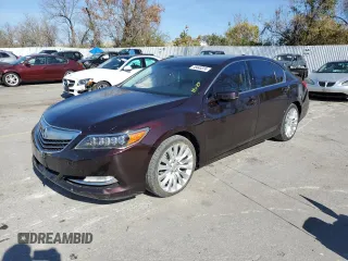 2014 Acura RLX Advance Pkg with VIN JH4KC1F91EC003294, listed as a Copart auction lot 78440374 with 96,114 mi miles and Salvage Title. Bid and sale history available at carsss.com. Image 1.