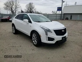 2021 Cadillac XT5 AWD Sport with VIN 1GYKNGRS5MZ142444, listed as a Copart auction lot 54502285 with 27,070 mi miles and Salvage title. Bid and sale history available at DreamBid. Image 15.