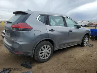 2018 Nissan Rogue S with VIN KNMAT2MV5JP598642, listed as a Copart auction lot 45566515 with 104,468 mi miles and Salvage Title. Bid and sale history available at carsss.com. Image 3.