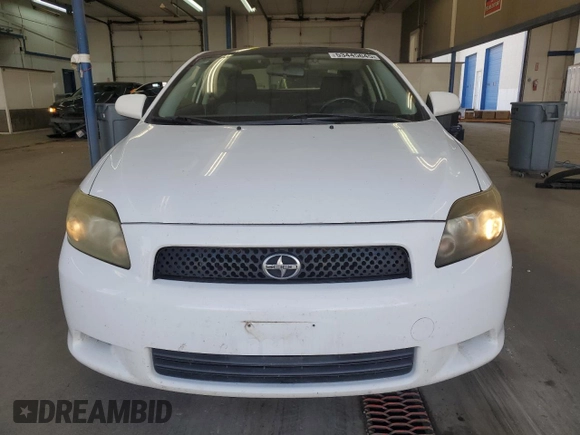 2008 Scion tC Spec with VIN JTKDE167280238658, listed as a Copart auction lot 53445645 with 184,477 mi miles and Salvage Title. Bid and sale history available at DreamBid. Image 5.