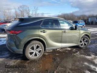 2024 Lexus RX with VIN 2T2BBMCA7RC041724, listed as a Copart auction lot 43319385 with 11,837 mi miles and Salvage Title. Bid and sale history available at carsss.com. Image 3.