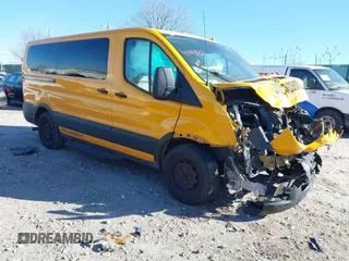 2020 Ford Transit Passenger XL z VIN 1FMZK1Y89LKA25405, wystawiony jako IAAI lot #41318371 z przebiegiem Nie podano mil oraz . Historia ofert i sprzedaży dostępna na DreamBid. Obrazek 1.