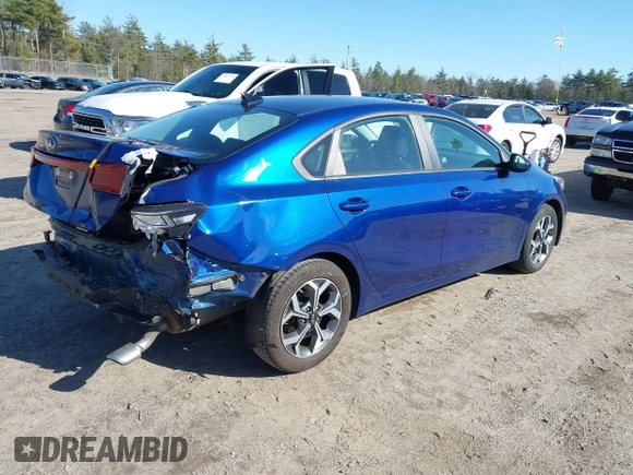 2021 Kia Forte FE with VIN 3KPF24AD7ME284348, listed as a IAAI auction lot 41836535 with 54,589 mi miles and . Bid and sale history available at carsss.com. Image 4.