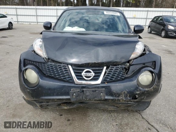 2012 Nissan Juke SL with VIN JN8AF5MV9CT124636, listed as a Copart auction lot 48224605 with 133,730 mi miles and Salvage Title. Bid and sale history available at DreamBid. Image 5.