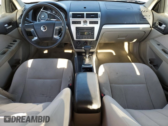2006 Mercury Milan with VIN 3MEFM07176R612667, listed as a Copart auction lot 77498664 with 145,760 mi miles and Salvage title. Bid and sale history available at DreamBid. Image 8.