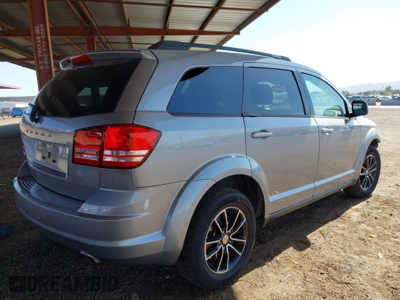 2017 Dodge Journey SE with VIN 3C4PDCABXHT586922, listed as a IAAI auction lot 41711047 with 114,118 mi miles and . Bid and sale history available at DreamBid. Image 4.
