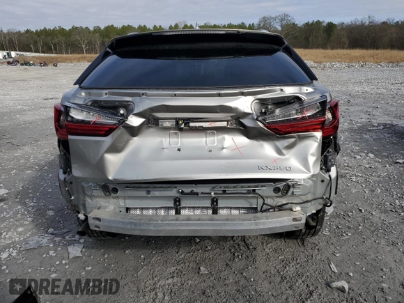 2022 Lexus RX with VIN 2T2HZMAA7NC254417, listed as a Copart auction lot 44433095 with 26,926 mi miles and Salvage Title. Bid and sale history available at carsss.com. Image 6.