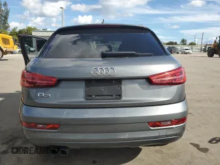 2017 Audi Q3 Premium with VIN WA1BCCFS5HR005531, listed as a Copart auction lot 85394434 with 0 mi miles and Clean Title. Bid and sale history available at carsss.com. Image 6.