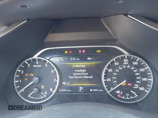 2021 Nissan Murano SV with VIN 5N1AZ2BS9MC126295, listed as a IAAI auction lot 41992143 with 33,385 mi miles and . Bid and sale history available at DreamBid. Image 7.