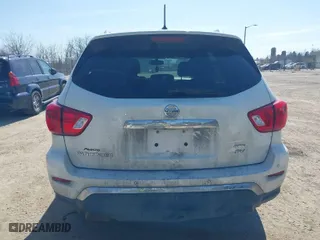 2018 Nissan Pathfinder S with VIN 5N1DR2MM5JC670980, listed as a IAAI auction lot 41808851 with 146,838 mi miles. Bid and sale history available at carsss.com. Image 16.