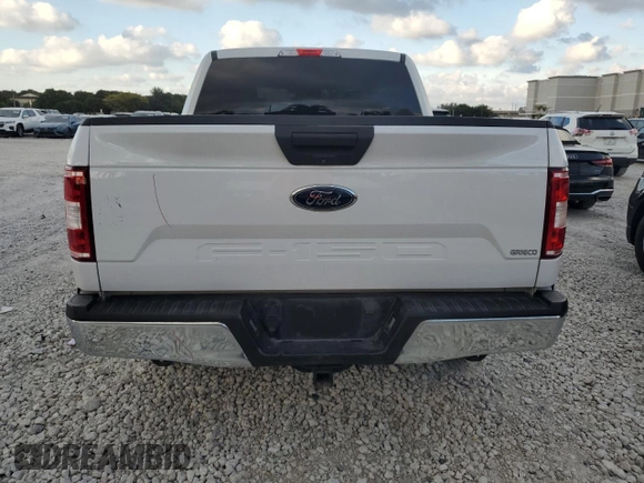 2020 Ford F-150 XL with VIN 1FTEW1CB0LFA29295, listed as a Copart auction lot 43240745 with 96,860 mi miles and Non Repairable. Bid and sale history available at carsss.com. Image 6.