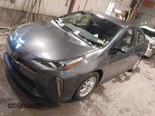 2020 Toyota Prius LE with VIN JTDL9RFU8L3016452, listed as a IAAI auction lot 41417551 with 52,810 mi miles and . Bid and sale history available at DreamBid. Image 2.