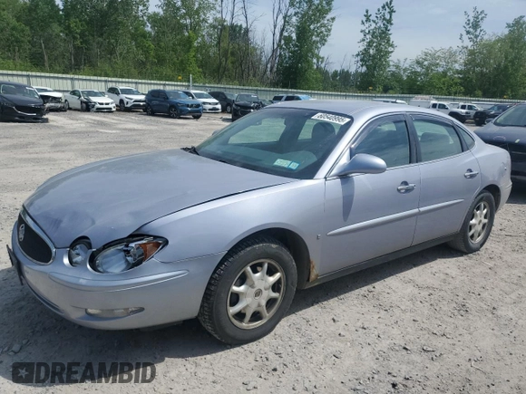 2006 Buick LaCrosse CX with VIN 2G4WC582661265759, listed as a Copart auction lot 60540995 with 126,130 mi miles and Salvage title. Bid and sale history available at DreamBid. Image 1.