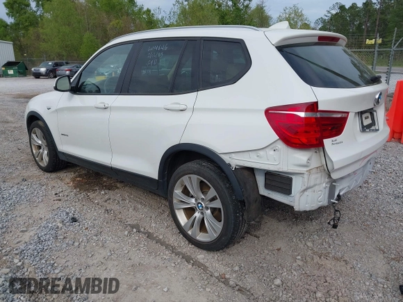 2015 BMW X3 sDrive28i with VIN 5UXWZ7C50F0F76357, listed as a IAAI auction lot 41864578 with 106,822 mi miles and . Bid and sale history available at DreamBid. Image 3.