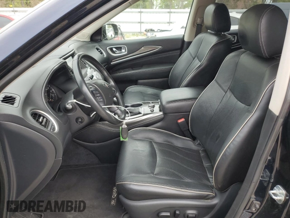 2018 Infiniti QX60 with VIN 5N1DL0MM2JC514305, listed as a Copart auction lot 52898375 with 87,131 mi miles and Salvage Title. Bid and sale history available at DreamBid. Image 7.
