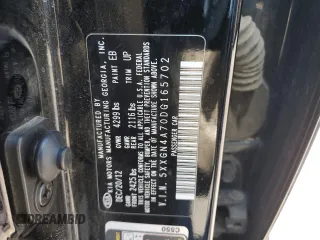 2013 Kia Optima EX with VIN 5XXGN4A70DG165702, listed as a Copart auction lot 64099095 with 171,363 mi miles and Clean title. Bid and sale history available at DreamBid. Image 12.