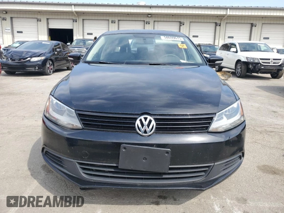 2012 Volkswagen Jetta SE with VIN 3VWDP7AJ2CM306614, listed as a Copart auction lot 58699615 with 164,234 mi miles and Salvage title. Bid and sale history available at DreamBid. Image 5.