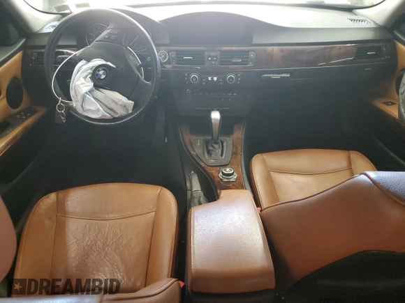 2011 BMW 3 Series 328i xDrive with VIN WBAPK7C5XBA969873, listed as a Copart auction lot 51419775 with 0 mi miles and Salvage Title. Bid and sale history available at carsss.com. Image 8.