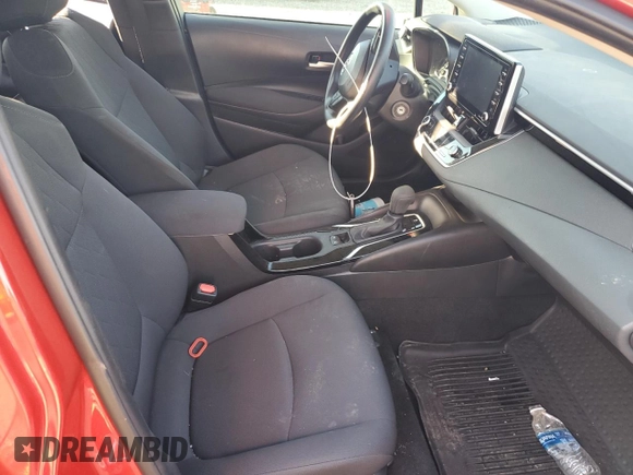 2021 Toyota Corolla LE with VIN 5YFEPMAE1MP266139, listed as a Copart auction lot 74340374 with 41,545 mi miles and Salvage Title. Bid and sale history available at carsss.com. Image 7.