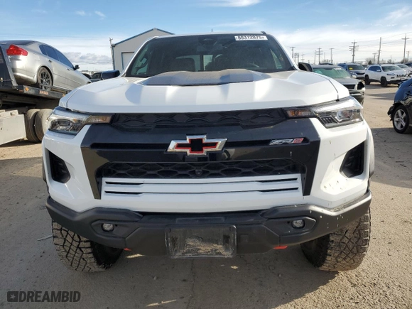 2024 Chevrolet Colorado 4WD ZR2 with VIN 1GCPTFEK0R1203710, listed as a Copart auction lot 88312075 with 7,293 mi miles and Salvage Title. Bid and sale history available at carsss.com. Image 5.
