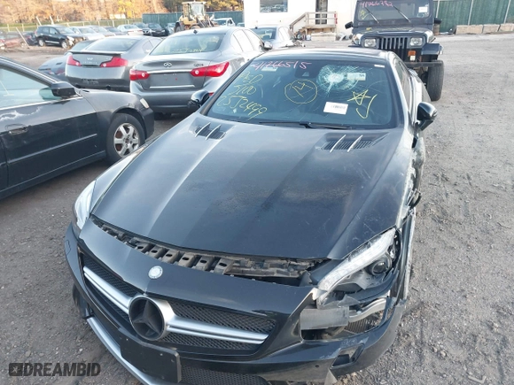2013 Mercedes-Benz SL-Class SL 63 AMG with VIN WDDJK7EA8DF004394, listed as a IAAI auction lot 41766515 with 999,999 mi miles. Bid and sale history available at carsss.com. Image 11.
