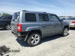 2013 Jeep Patriot Limited with VIN 1C4NJRCBXDD155612, listed as a Copart auction lot 55457735 with 145,697 mi miles and Salvage title. Bid and sale history available at DreamBid. Image 3.