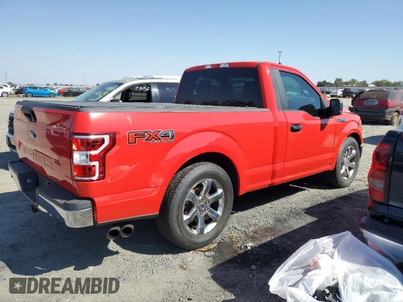 2019 Ford F-150 XL with VIN 1FTMF1E57KKC36789, listed as a Copart auction lot 69457224 with 26,509 mi miles and Salvage title. Bid and sale history available at DreamBid. Image 3.