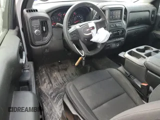 2024 GMC Sierra 1500 with VIN 1GT38LEY8RF170736, listed as a Copart auction lot 55106695 with 22,393 mi miles and Salvage Title. Bid and sale history available at DreamBid. Image 8.