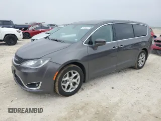 2018 Chrysler Pacifica Touring Plus with VIN 2C4RC1FGXJR175162, listed as a Copart auction lot 51328335 with 85,086 mi miles and Salvage title. Bid and sale history available at DreamBid. Image 1.