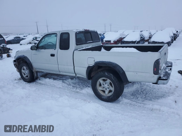 2002 Toyota Tacoma with VIN 5TEWM72N32Z145245, listed as a Copart auction lot 87313624 with 206,387 mi miles and Clean title. Bid and sale history available at DreamBid. Image 2.