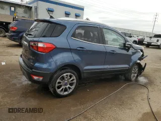 2021 Ford EcoSport Titanium z VIN MAJ6S3KL4MC416365, wystawiony jako Copart lot #45915025 z przebiegiem 54 188 mil mil oraz Nie do naprawy. Historia ofert i sprzedaży dostępna na DreamBid. Obrazek 3.