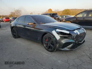 2023 Genesis G70 3.3T with VIN KMTG54TE1PU134468, listed as a Copart auction lot 78450274 with 21,913 mi miles and Clean Title. Bid and sale history available at carsss.com. Image 4.
