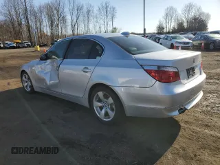 2006 BMW 5 Series 530i with VIN WBANE73526CM30060, listed as a Copart auction lot 49921775 with 168,962 mi miles and Salvage Title. Bid and sale history available at carsss.com. Image 2.