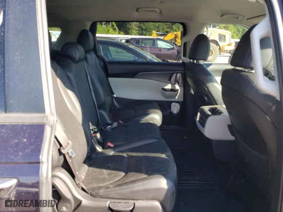 2023 Kia Carnival LX with VIN KNDNB4H32P6213996, listed as a Copart auction lot 72354174 with 45,946 mi miles and Non Repairable. Bid and sale history available at carsss.com. Image 11.