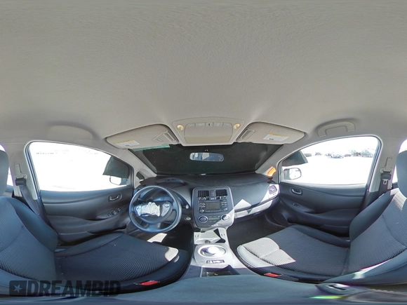 2015 Nissan LEAF SV with VIN 1N4AZ0CPXFC305330, listed as a Copart auction lot 57963873 with 42,073 mi miles. Bid and sale history available at carsss.com. Image 13.